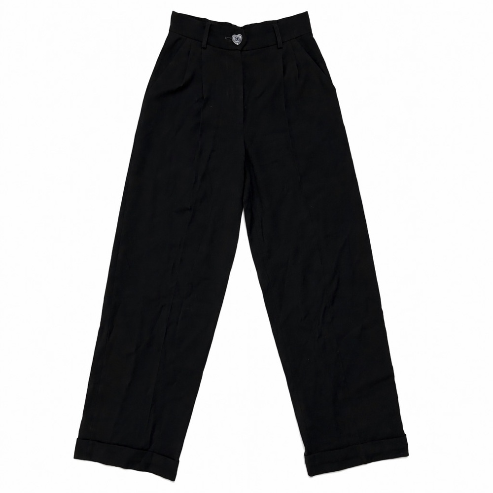 Moschino Cheap and Chic Wide Wool Pants Size US 6